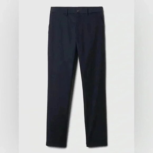 GAP Mens Pants Modern Slim Fit Chino Khakis GapFlex Navy Blue Size 32x32 NWT - Picture 4 of 15